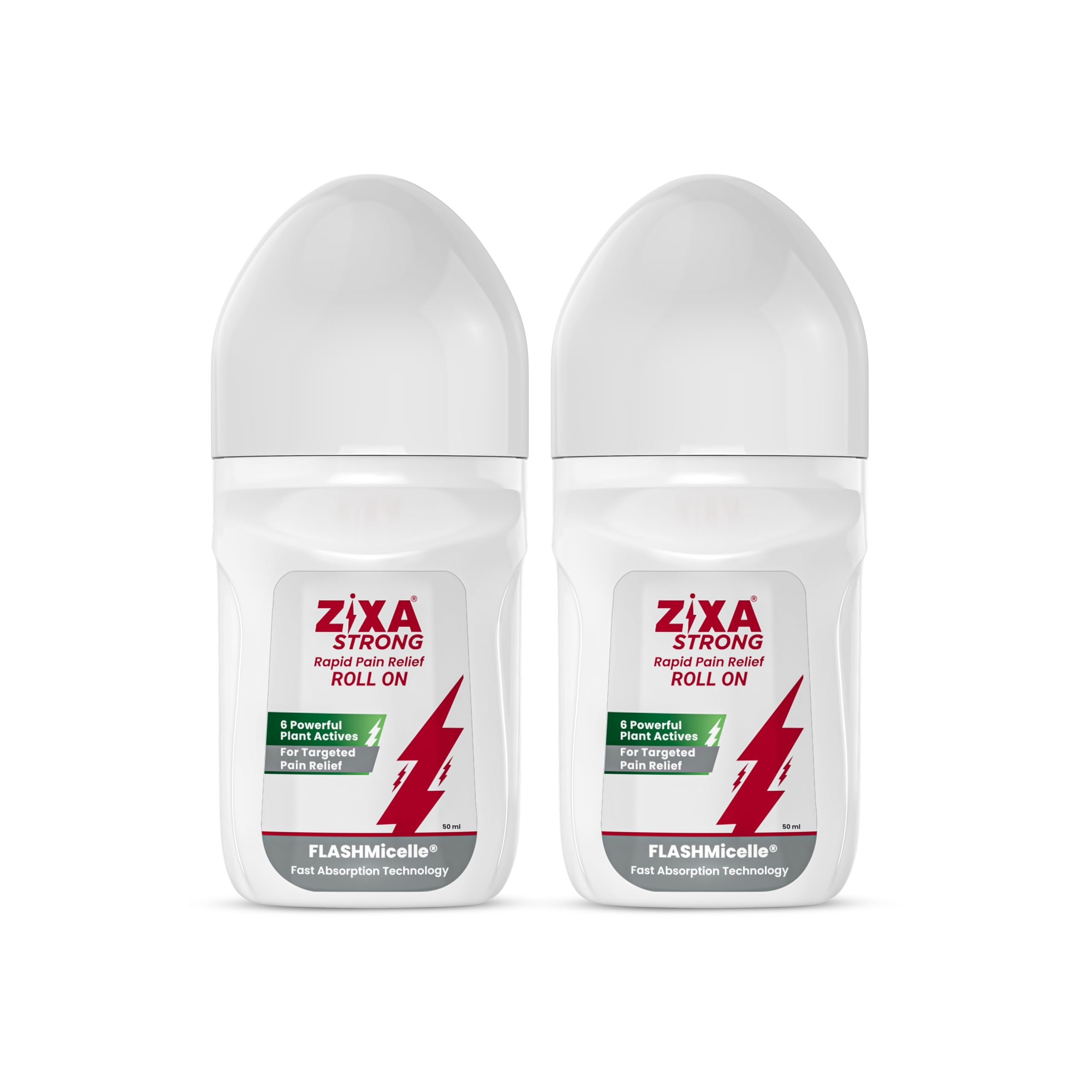 ZIXA Strong Roll On : Rapid Pain Relief for Headache, Migraine